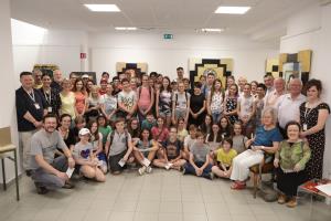 GLST, obisk udelezencev 20 Malega likovnega tabora, foto Alenka Strazisar Lamovsek (2)